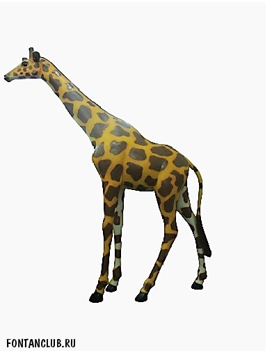 Садовая фигура Жираф в натуральную величину, (255*325см), артикул 17.35, под заказ