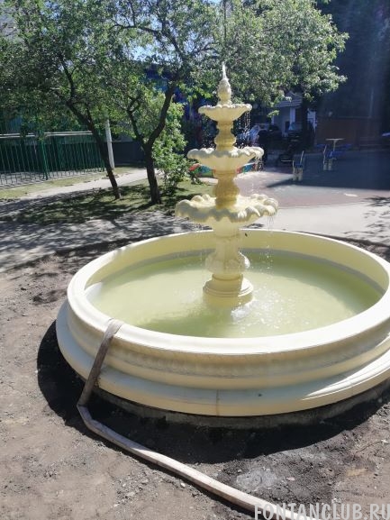 Чаша для фонтана, бассейн, размер М: 370*3235*3235 мм, артикул 004M