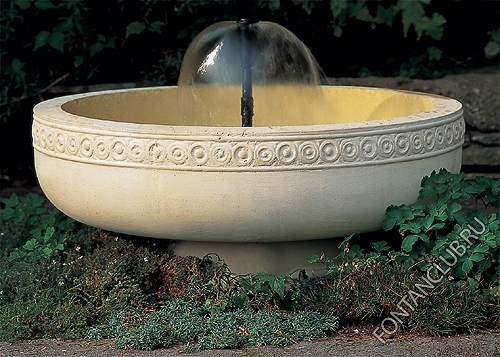 Чаша для фонтана Вазон, высота 33см, диаметр 82см, вес 127 кг, артикул 0550